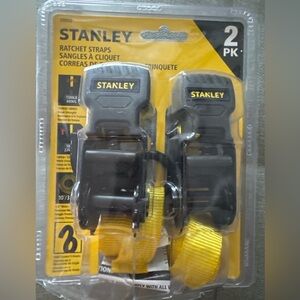 Two-pack of Stanley Ratchet Straps